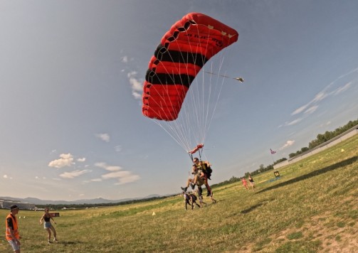 Photos ou vidéo souvenirs du saut